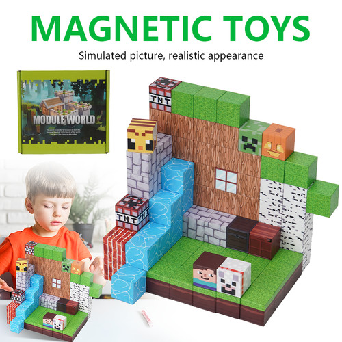 100x set magnetic building - uk, 100x/set