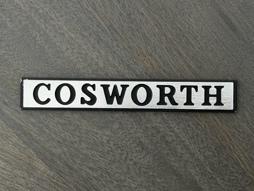 Rare genuine cosworth badge - genuine,