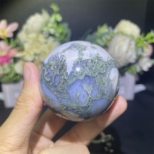 0.4LB 2.1" Natural Moss Agate