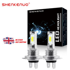 2x LED Headlights Bulbs H7 Low