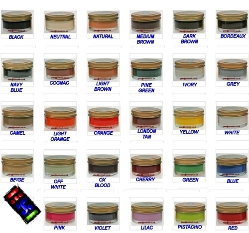 Leather colour cream balm - leather,