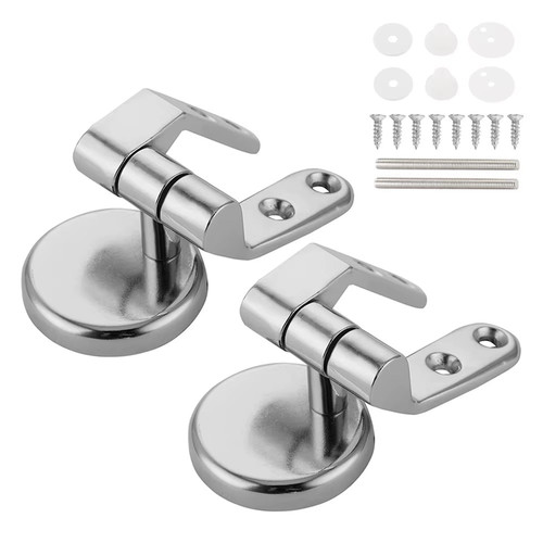 Toilet seat hinges pair - hinges,