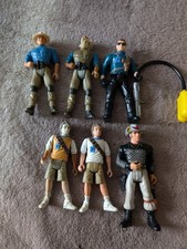 6 Original Jurassic Park Figures
