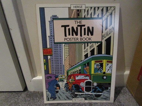 The tintin poster - poster, card