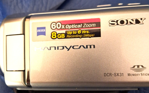 Sony handycam dcr - handycam, dcr-sx31e