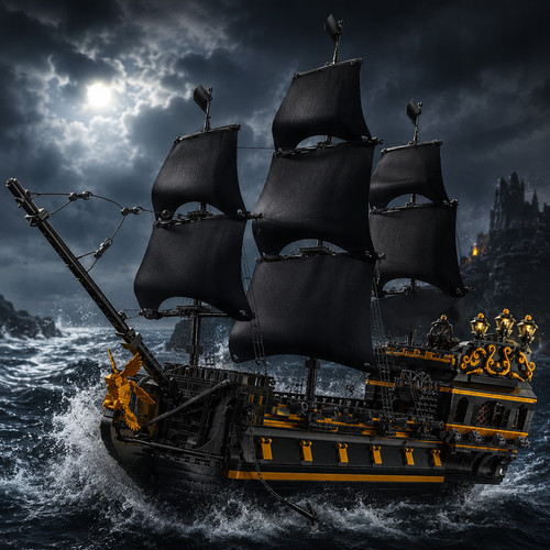 Moc black pearl ship pirates - ship,