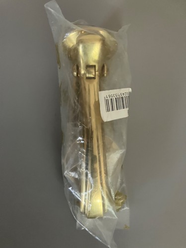 Door knocker solid - , brass
