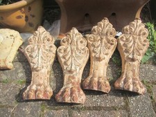 Antique Iron Bath Feet Legs