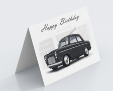 Ford Popular 100E Birthday Christmas Personalised Greetings Card   Colour Choice