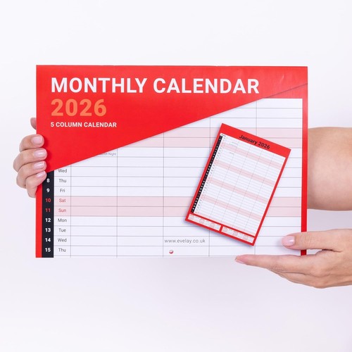 Family calendar 2026 - family, a3