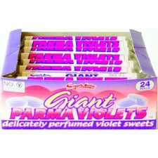 24 Giant Parma Violets Retro
