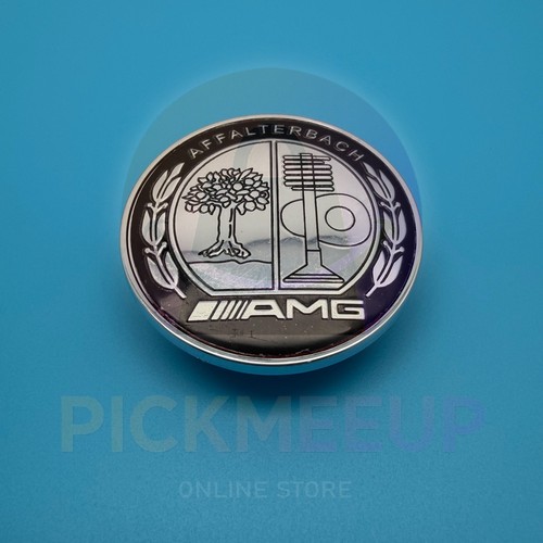For amg black chrome front - for,