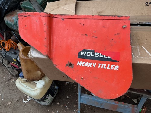 Merry tiller major belt guard