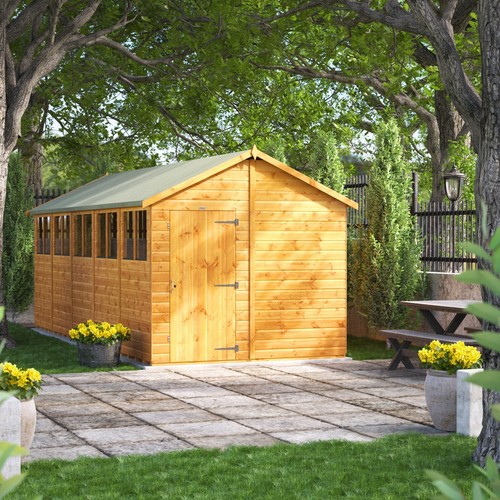 Shed power apex garden sheds - shed,