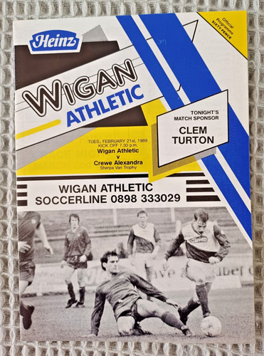 Wigan athletic crewe - athletic, v