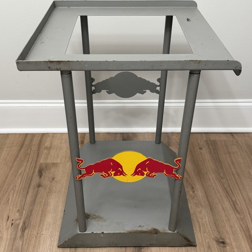 Red bull display - bull, refrigerator