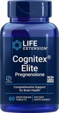 Life Extension Cognitex Elite Pregnenolone - 60 tabs: Neuroprotection
