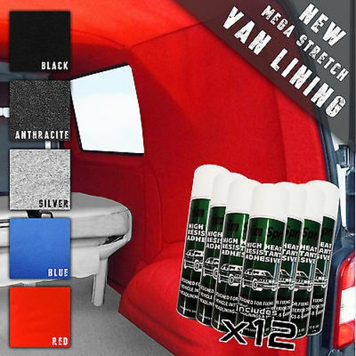 12m anthracite van - 12m, carpet