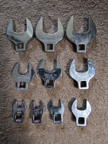 Snap tools open end crow - on,