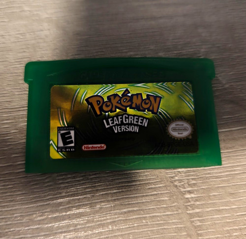 Pokémon leafgreen version - leafgreen, gba