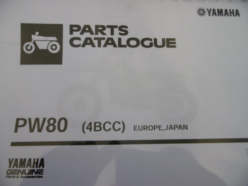Yamaha 4bcc parts - 80, list