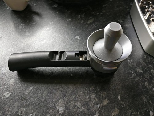 Coffee funnel tamper - funnel, set