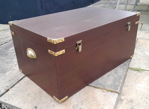 Vintage storage chest - vintage,