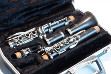 Vintage Clarinet La Marque Paris With Bundy Case