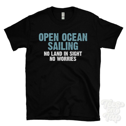 Open ocean sailing land - ocean, no