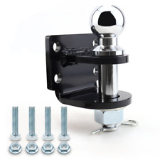 Universal 50mm Towing Ball with Bolts Tow Hook Hitch Coupling Tow Jaw 3.5T UK