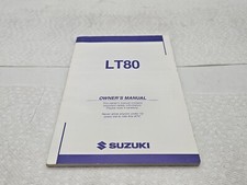 2004 Suzuki LT80 Quad Owner's