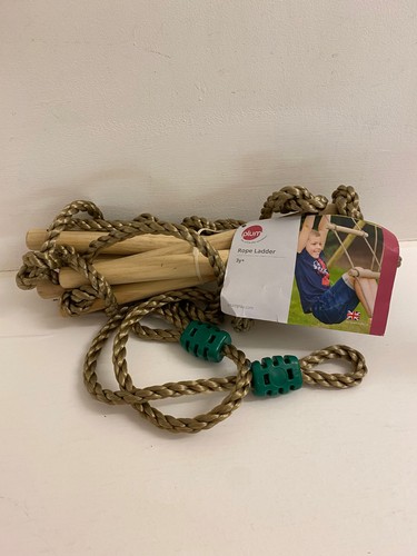 Plum rung rope ladder - 5,