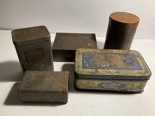 Vintage advertising tins cws - 5,