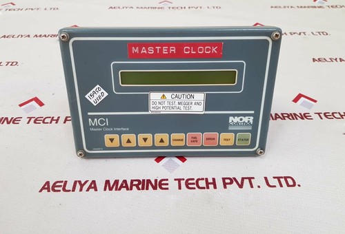 Nor control master - , clock