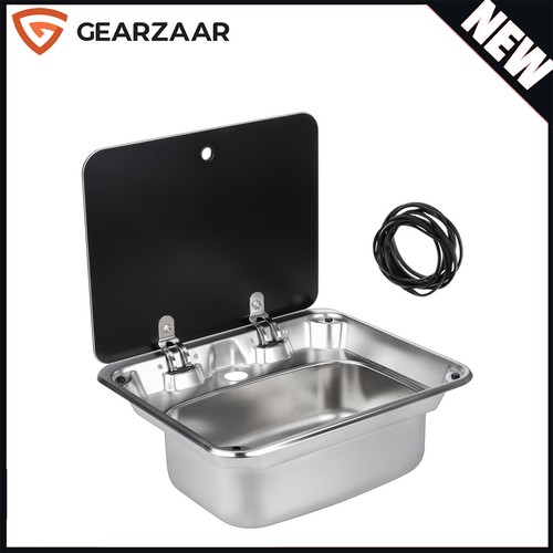 Stainless steel sink with - stainless,