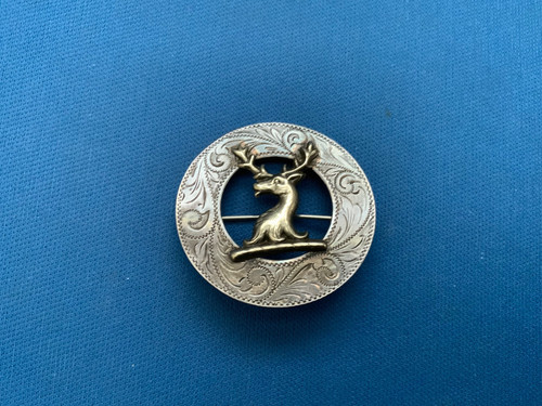Stunning vintage silver stag - vintage,