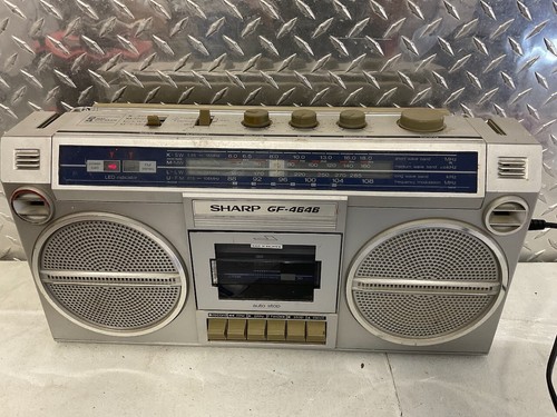 Sharp 4646e ghetto blaster - sharp,