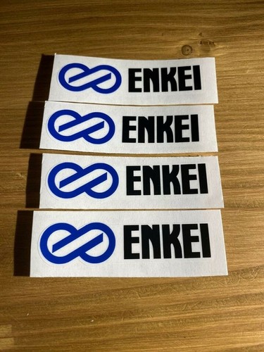 Enkei wheel decal set - enkei, set.
