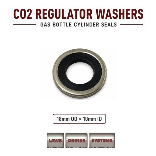 Co2 regulator washers - co2,
