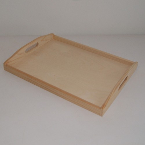 Brand new wooden - brand, tray