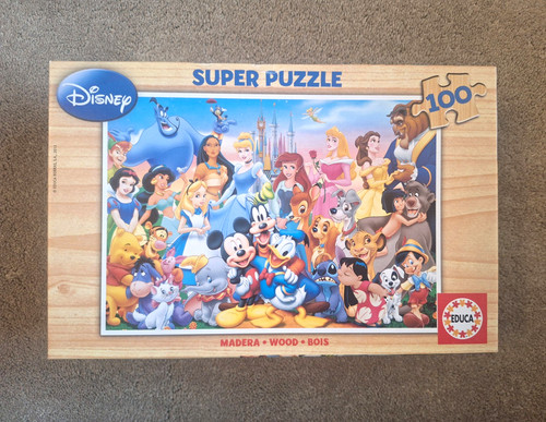 Educa disney wooden - disney,