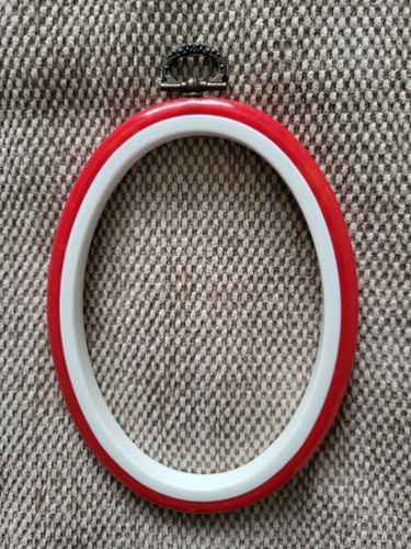 Oval flexi hoop for - hoop, embroidery