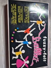 Vintage Fuzzy Felt BALLET Allen Industries Made In England FREEPOST 