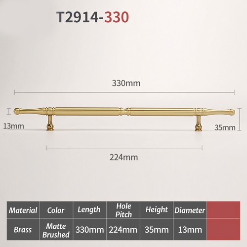 Brass kitchen cupboard - cupboard, handle