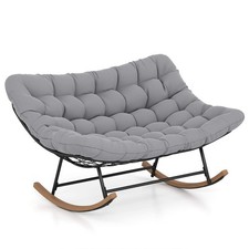 Double Papasan Rocking Chair