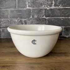 Ashworth Brothers Hanley Stoneware 3 Pint Pudding Basin London County Council