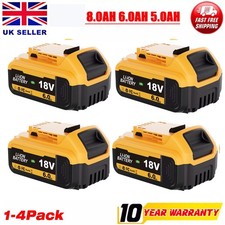 4X For DeWalt 18V Battery