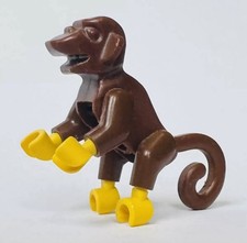 LEGO Vintage Brown Monkey Yellow Hands Part 74499 99402 Classic Castle Pirate