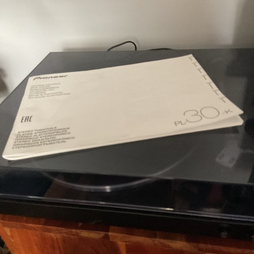 Pioneer turntable pl30 - pioneer, pl30-k