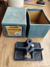 Vintage Record Router Plane